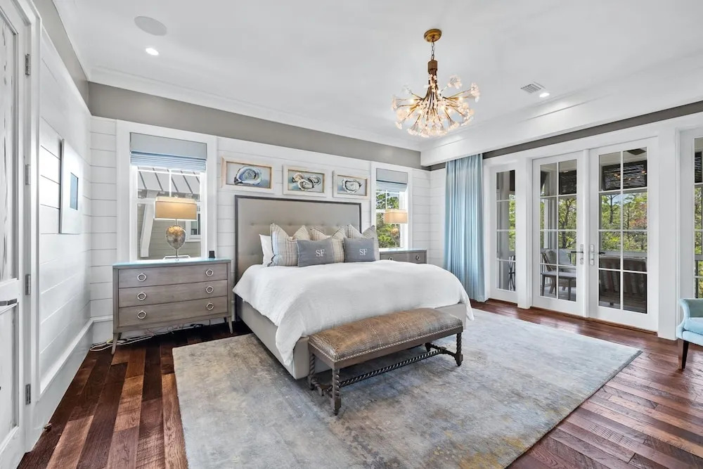 "Stress Free" Golf Cart Pool Exquisite, 6 bedroom, new construction home WaterColor 6 Home by RedAwning