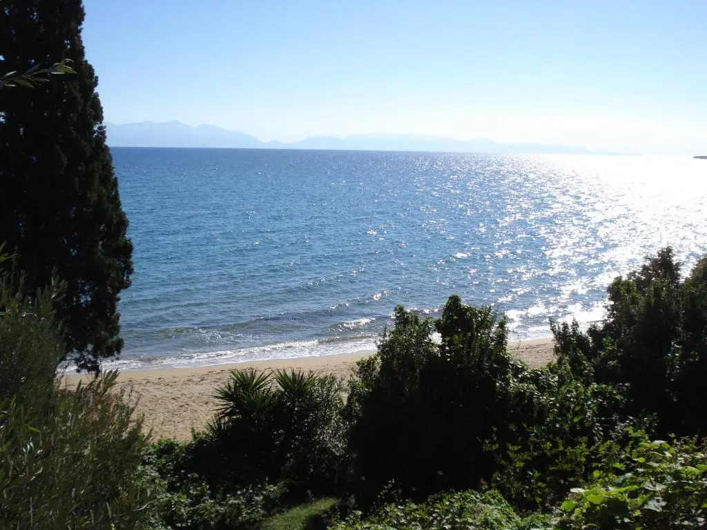 Takis Haikos House with two apartments two minutes walk to the beach Peroulia