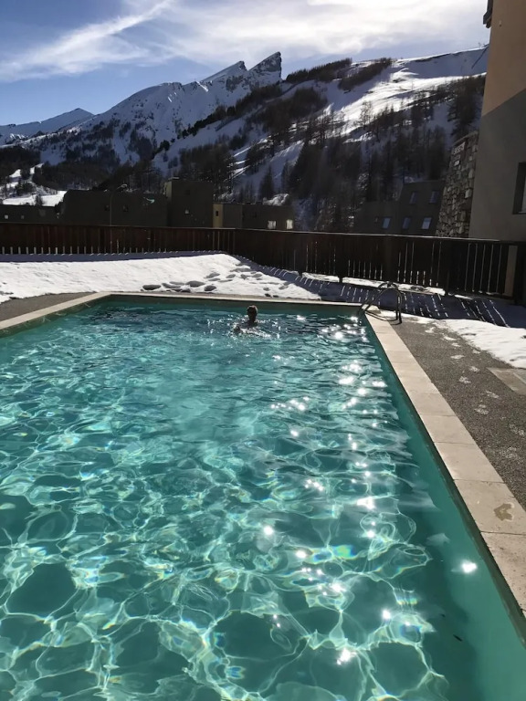Apartment With one Bedroom in Allos, With Wonderful Mountain View, Poo