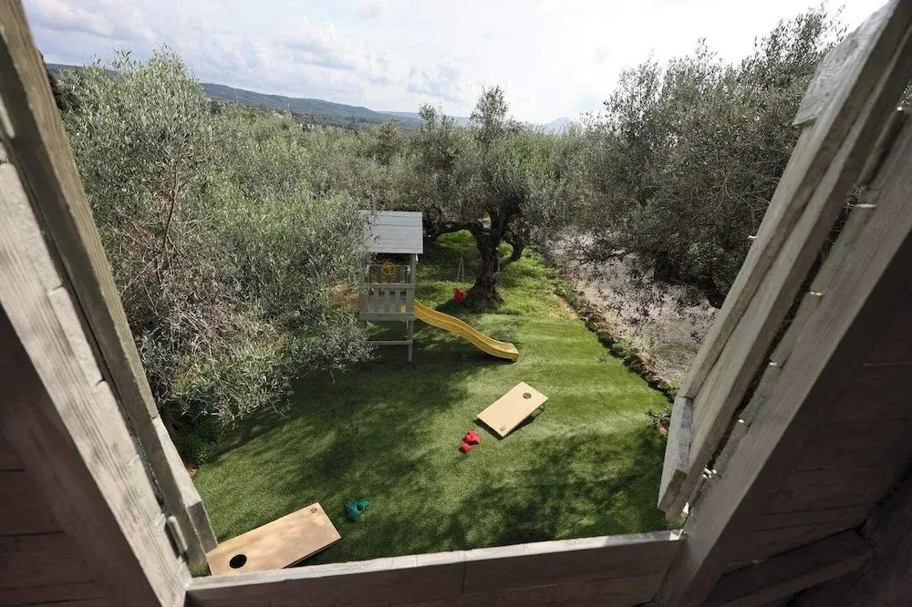 The Olive Retreat Villa pool treehouse sleeps 10