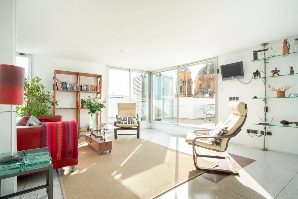 Ático con piscina privada y terraza