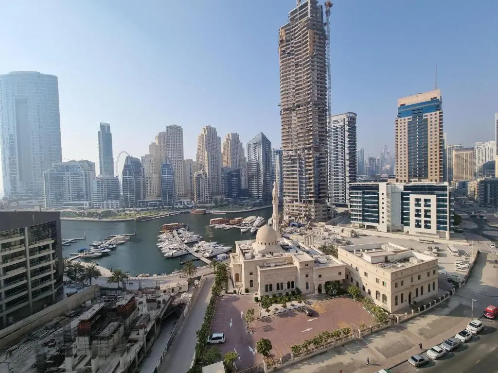 Full Marina View Beautiful 1BR in Dubai Marina - Manchester 12
