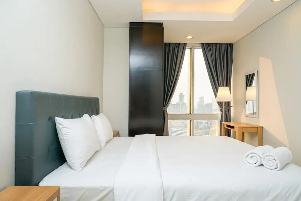 Modern Furnished 2BR at The Empyreal Condominium Epicentrum Apartment
