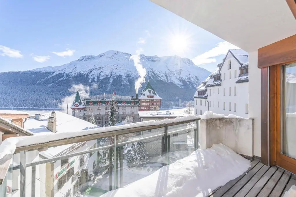 St Moritz 3 Suite vista lago
