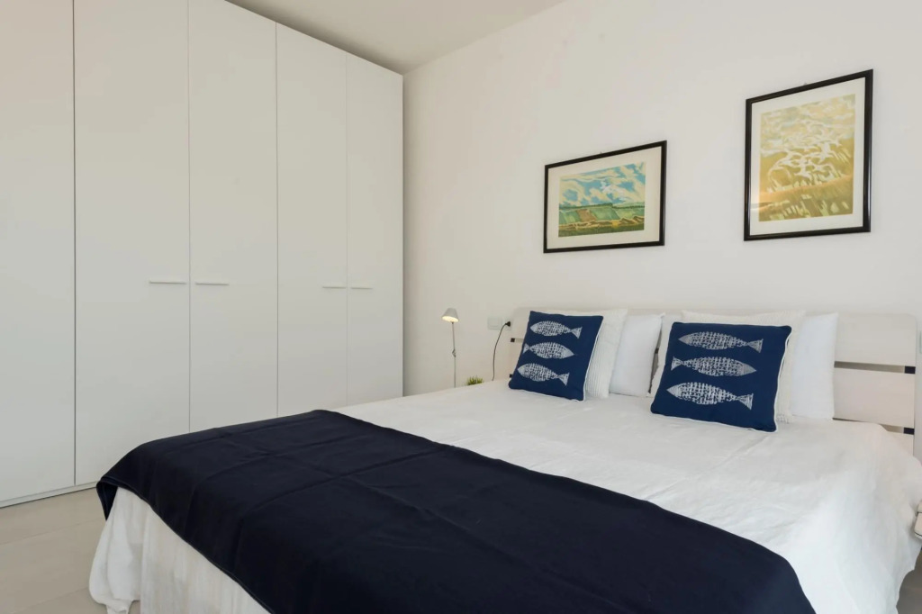 One bedroom, 1 bathroom, living room with sofa bed, kitchen, large terrace and a private parking.-AIRONI 7 BILO