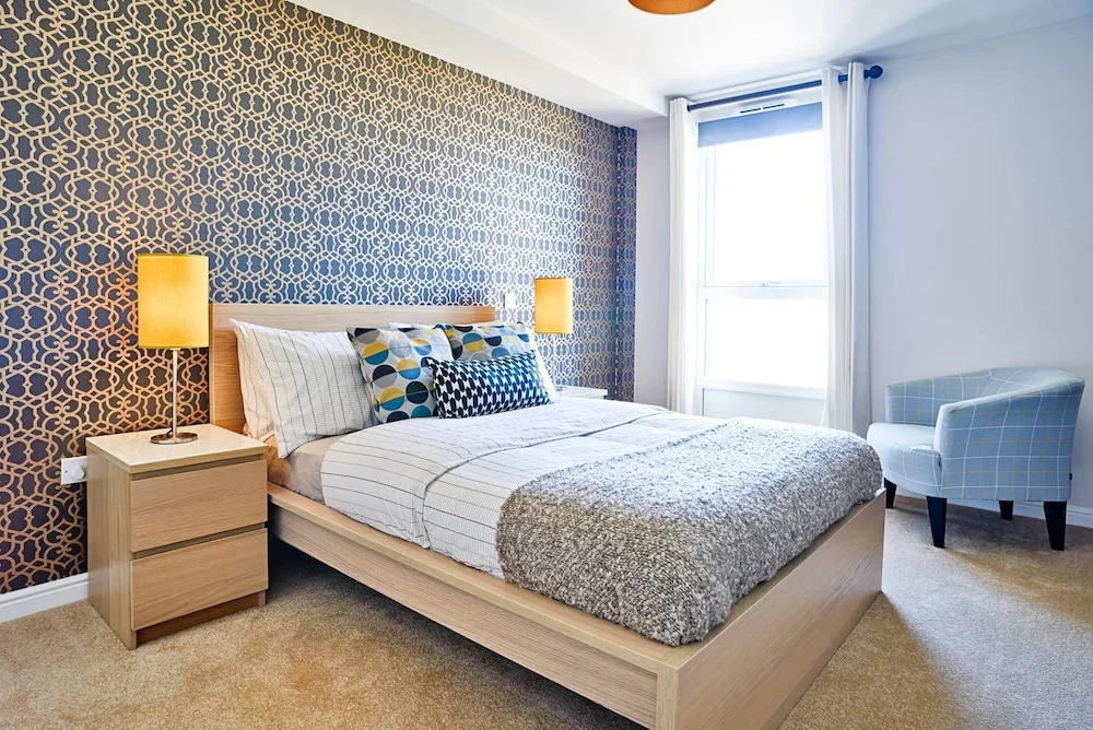 Spacious City Centre 3bed: Free Parking/elevator