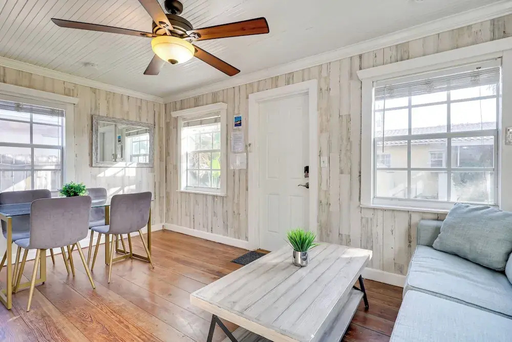 Shared Pool & Backyard: Small & Cozy Guest House