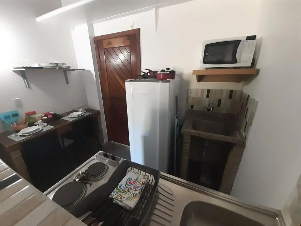 Kitchenette Moderninha e Estilosa c Varanda 4B