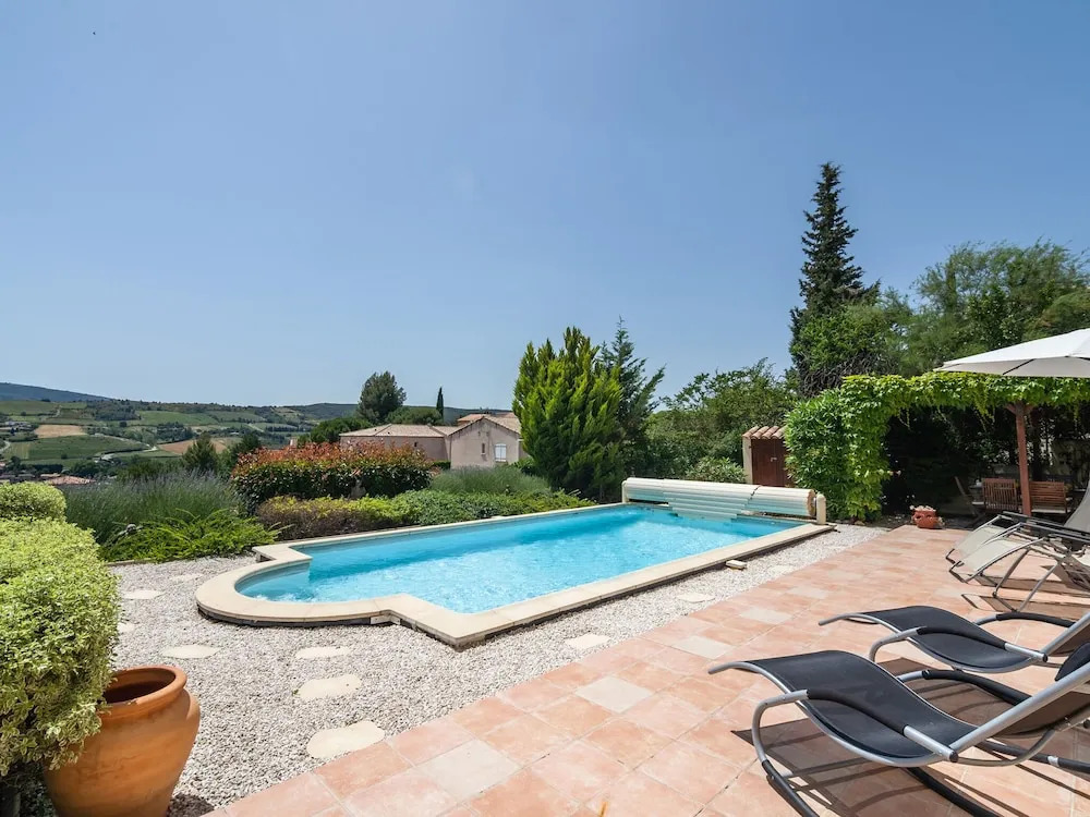 Villa in Limoux with Private Pool & Mountain Views