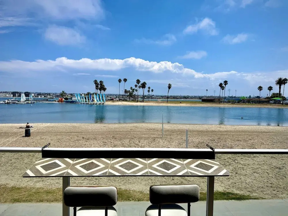 Mission Beach Bayfront Two-story bay View Condo