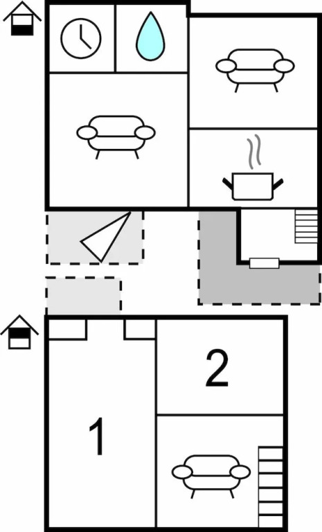 2 Bedroom Lovely Home In Hultsfred