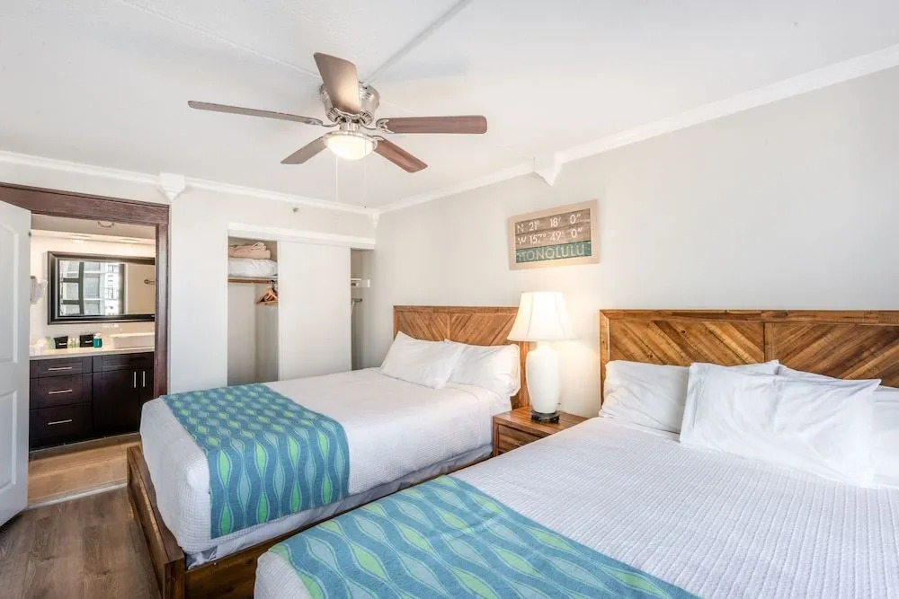 Breezy 12th Floor Waikiki Condo with FREE Parking