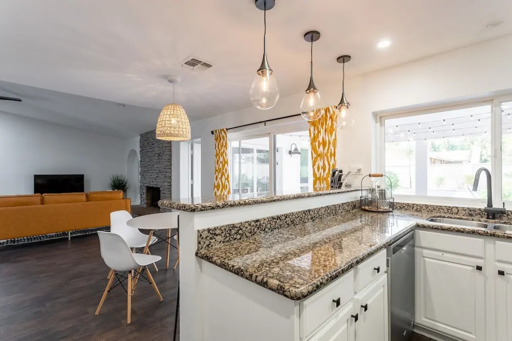 New Listing! Expansive Modern Gem W/ Private Pool 6 Bedroom Home