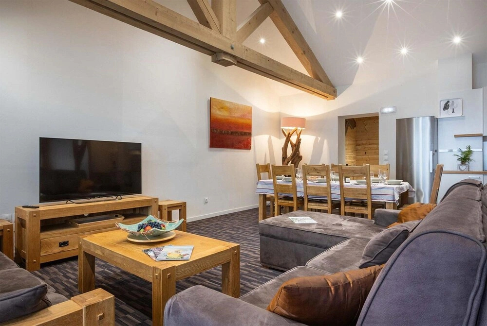 Chalet in Paradiski With Spa & Valley Views