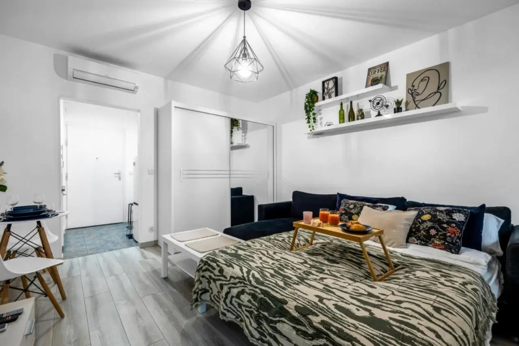 Targowa 10 studio for 4guest with balcony