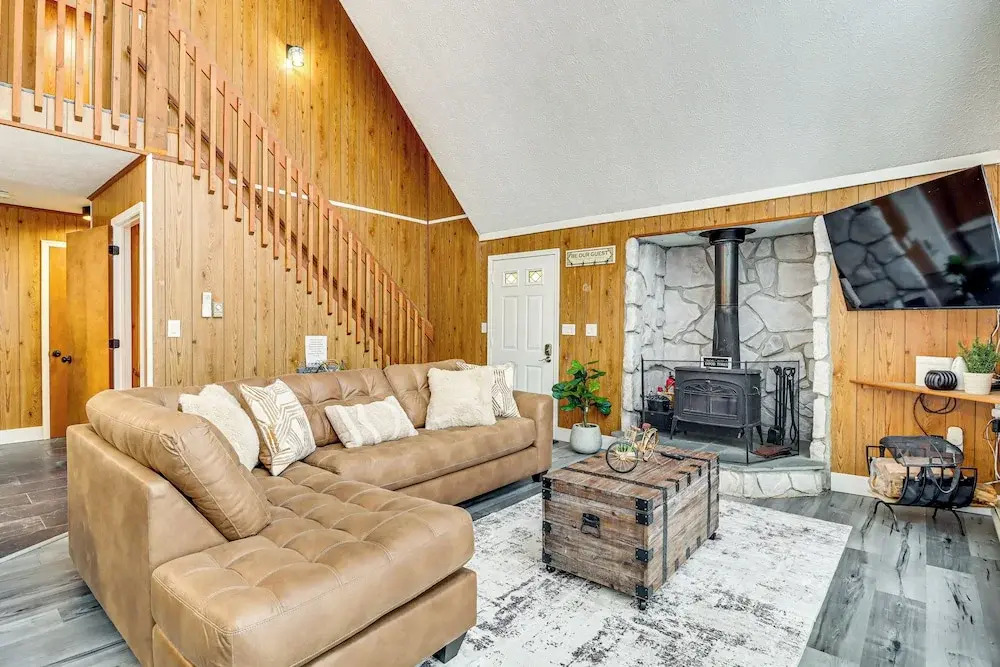 Chalet-view Home w/ Fire Pit & Deck in Clifton Twp