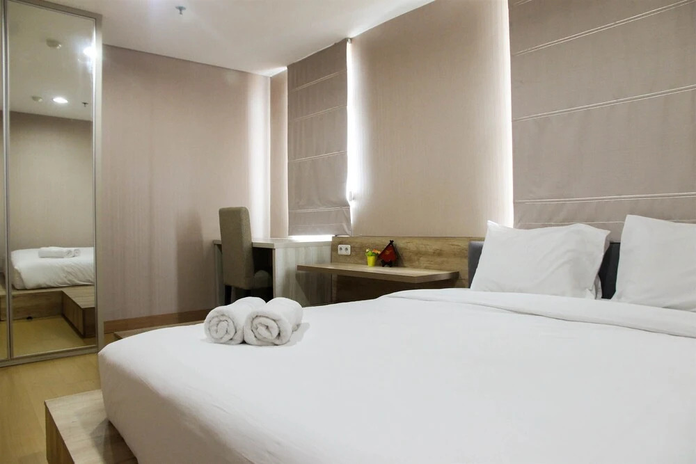 Homey 1BR at Enviro Apartment Cikarang