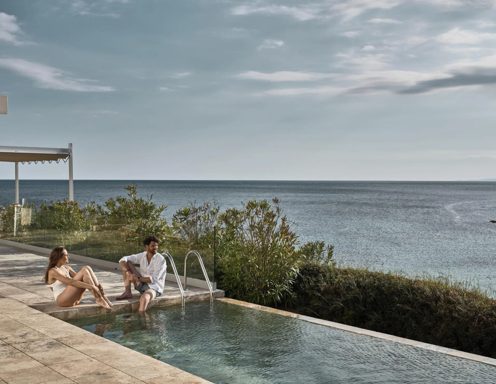 Villa Bellavista con piscina privata, vista mare vicino a Villasimius