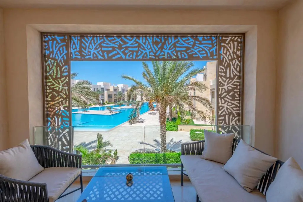 Elegant 2-Bedroom Apartment in Mangroovy, Pool & Beach