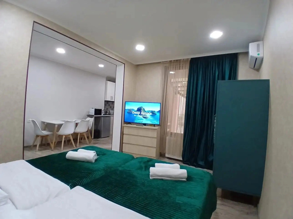 Апартаменты One bedroom apartment for three person with two single and one sofa bed