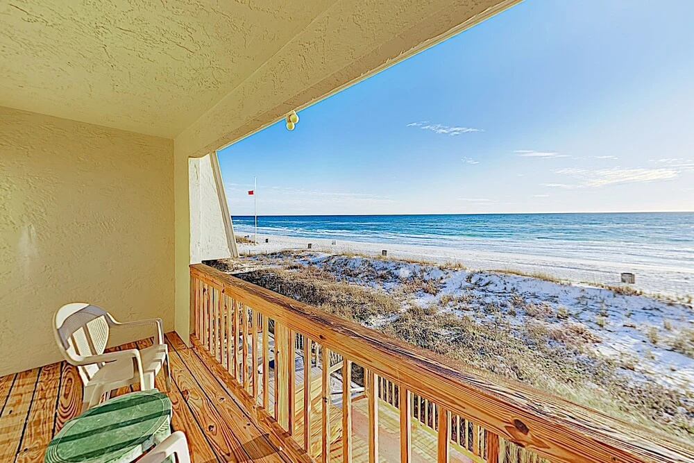 New Listing! Beachfront Townhome W/ Gulf-view Deck 2 Bedroom Townhouse