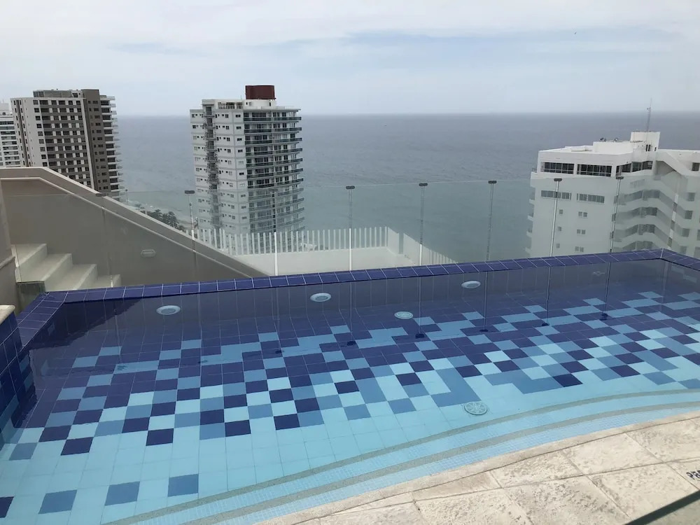 Spectacular Ocean Front Apartment In Santa Marta