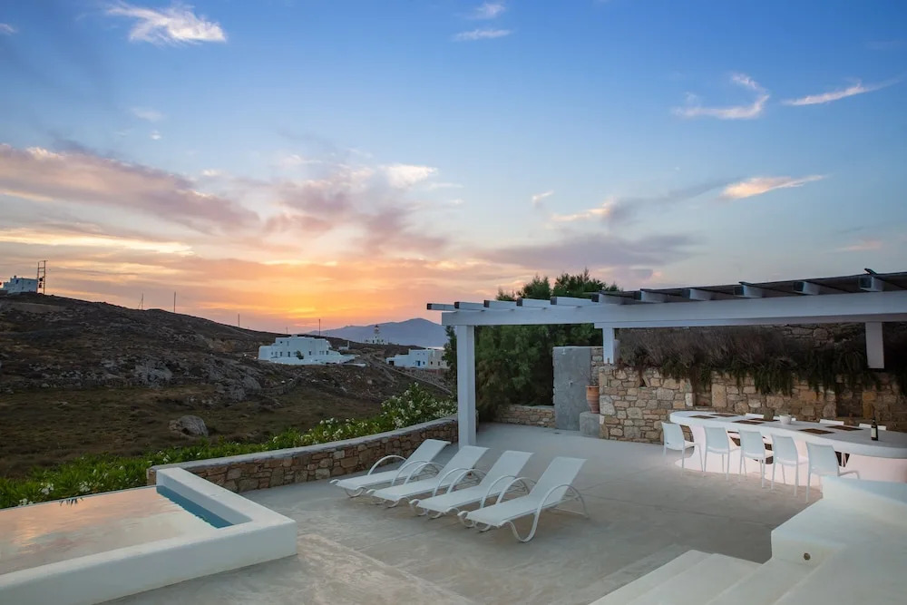 Glorious Aegean View Pool Villa Pharos