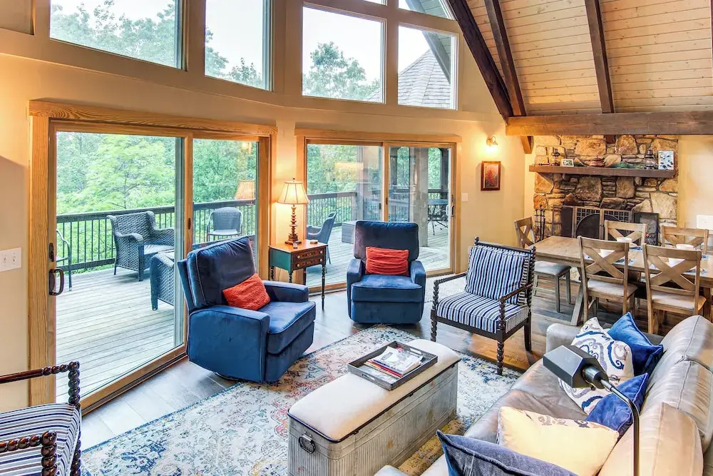 Brevard Chalet w/ Stunning Blue Ridge Mtn Views!