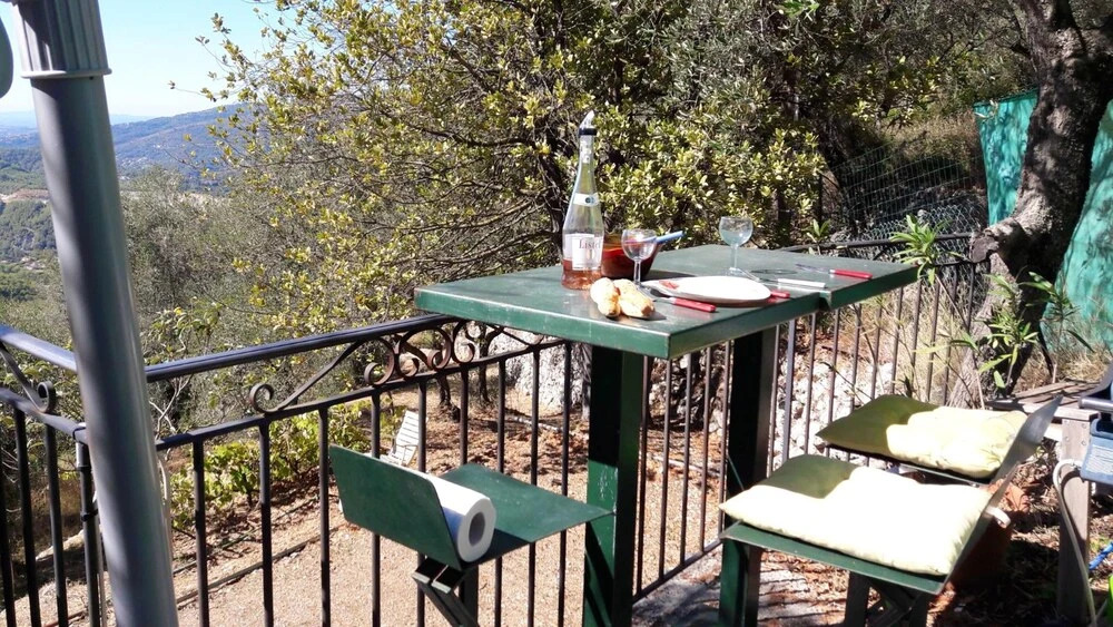 House With One Bedroom In Peille, With Wonderful Sea View, Enclosed Garden And Wifi - 16 Km From The Beach