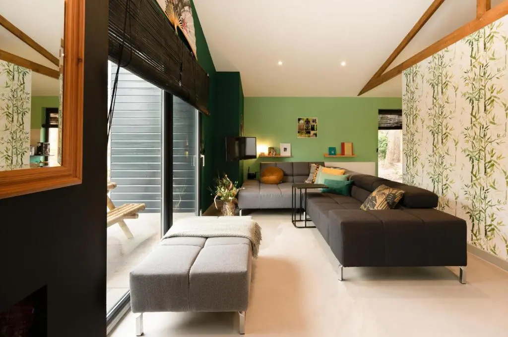 zen-Bungalow NO 3 met sauna en hottub