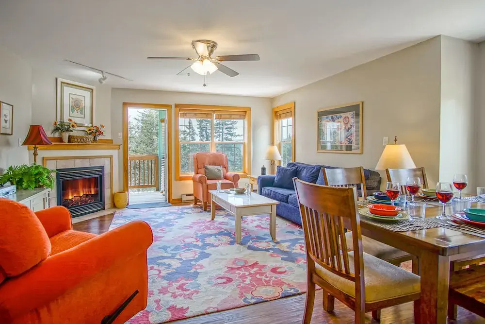 Camp 4 #21: 2 Bedrooms, 2.5 Baths: Slope Side, Gas Fireplace