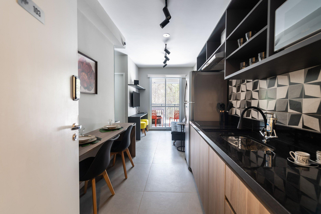 Ho1 Apartamento 1 Dormitório Moderno Lindo E Completo Na Vila Mariana
