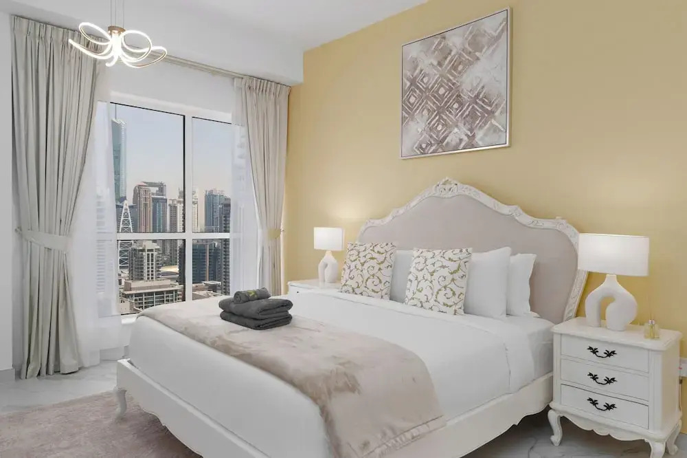 Marco Polo - Chic 1 BR with 2 balconies | Marina Views & Tram