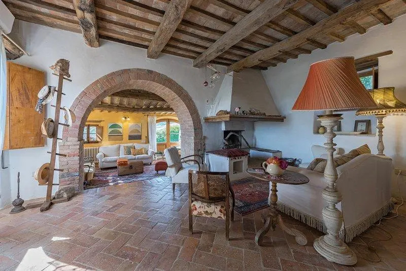 Villa Pienza, Val dOrcia luxury accommodation with pool and Ac for 12 persons