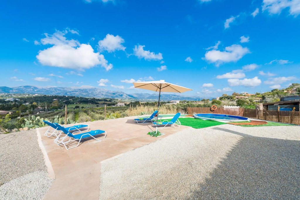 SON GUAL - Apartment with private pool in Inca. Free WiFi