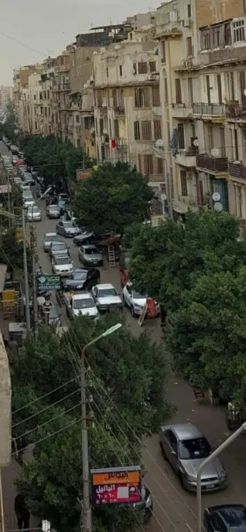 شقة غرفتين نوم + صالة صغيرة جديدة بالكامل للايجار مصر الجديدة القاهرة