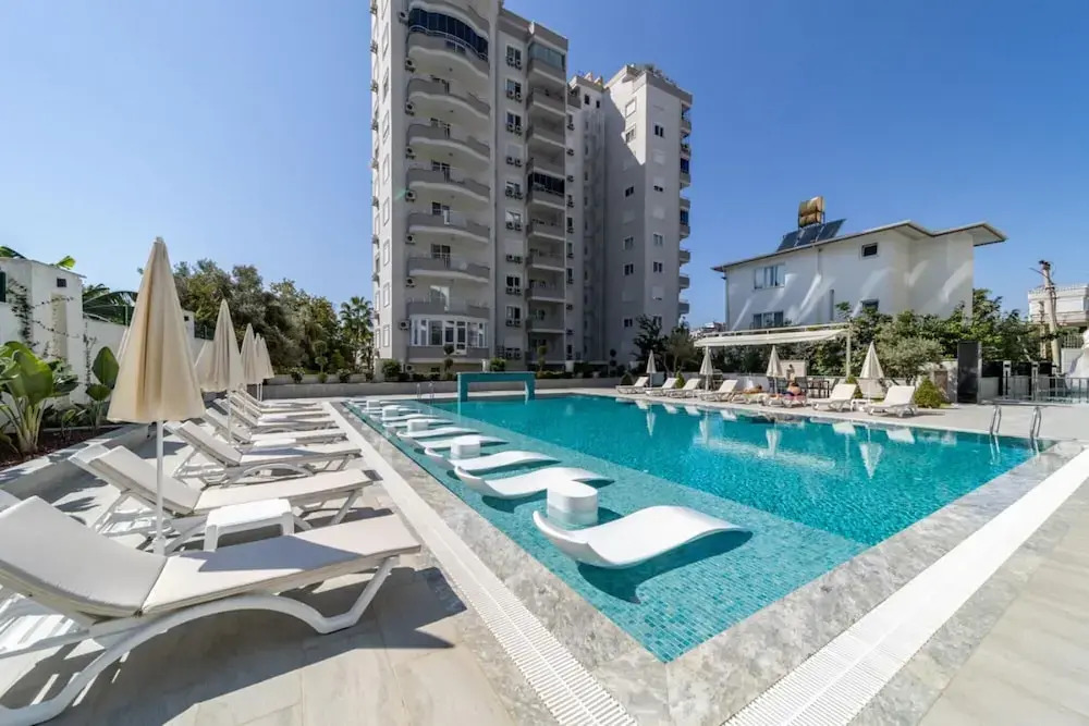 Modern Apartment With Shared Sauna in Alanya