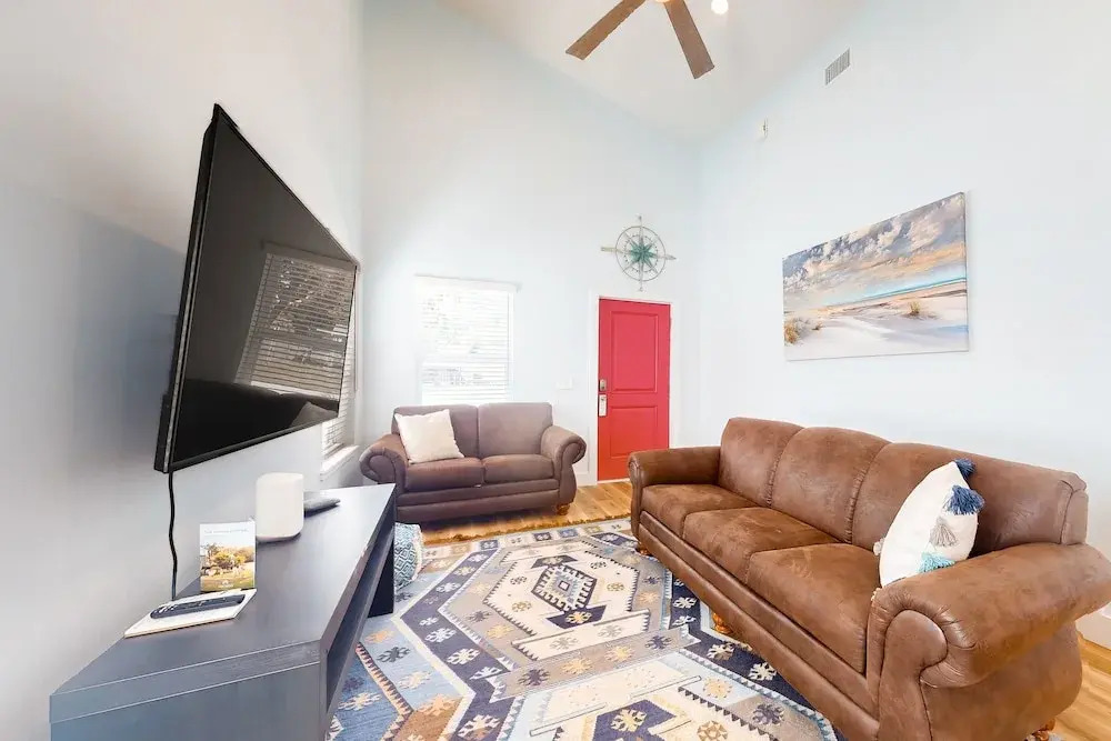 Inviting, Newly Built, Dog-friendly Home With Patio, Central AC & Great Location