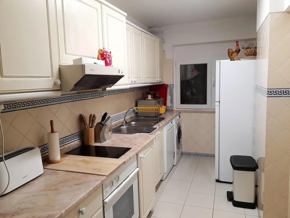 Apartment with 2 Bedrooms in São Marcos, with Wonderful Sea View, Furnished Garden And Wifi - 7 Km From the Beach