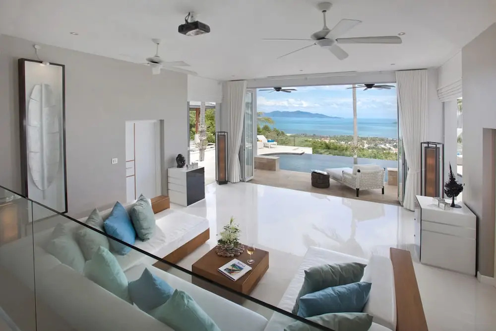 Villa Sarasuz is a 5 Star Luxury Villa Located on the Prestigious Bophut Hill