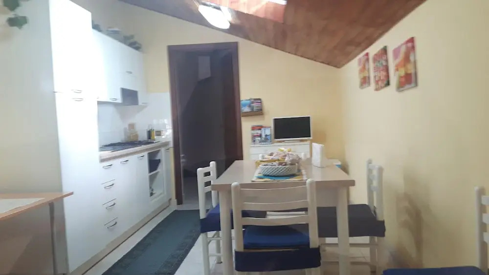 Attic in old town