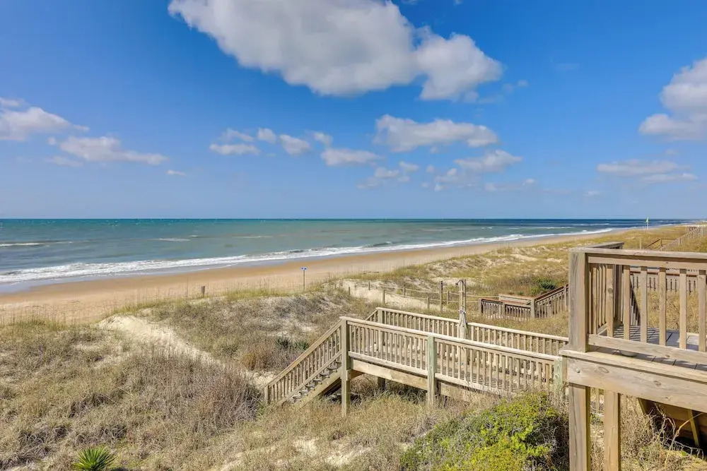 Beachfront Emerald Isle Vacation Rental with Deck!