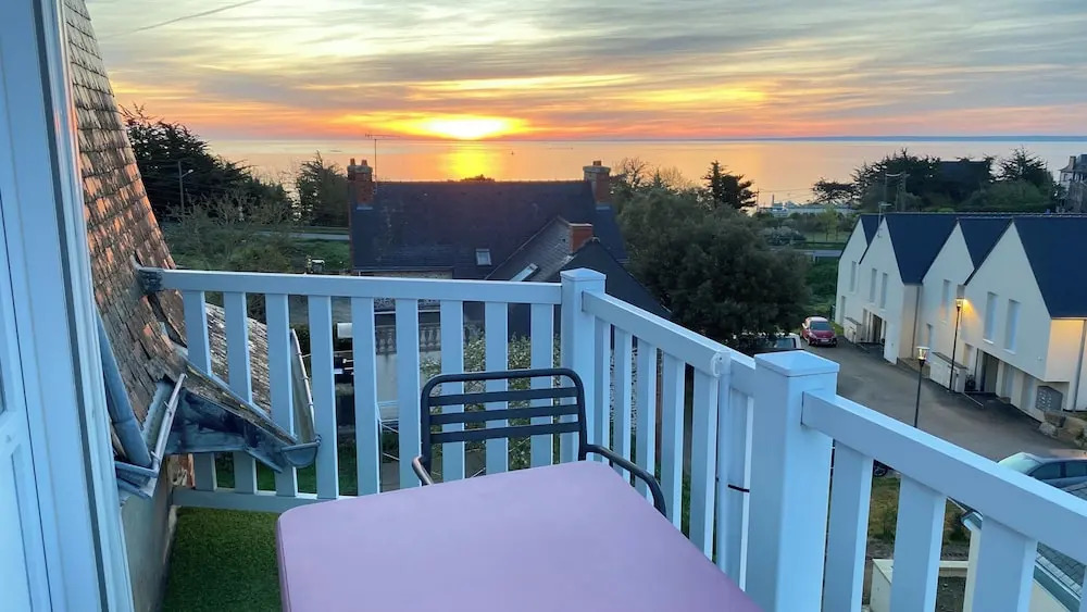 Villa la Korrigane vue mer cuisine privée