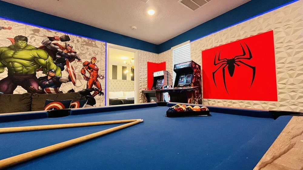 Super fun Spacious Family Home With top Amenities Pool/spa Sleeps 24