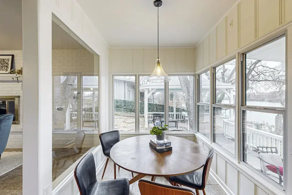 Dock, Patio & Grill! Waterfront Lake Dunlap Home
