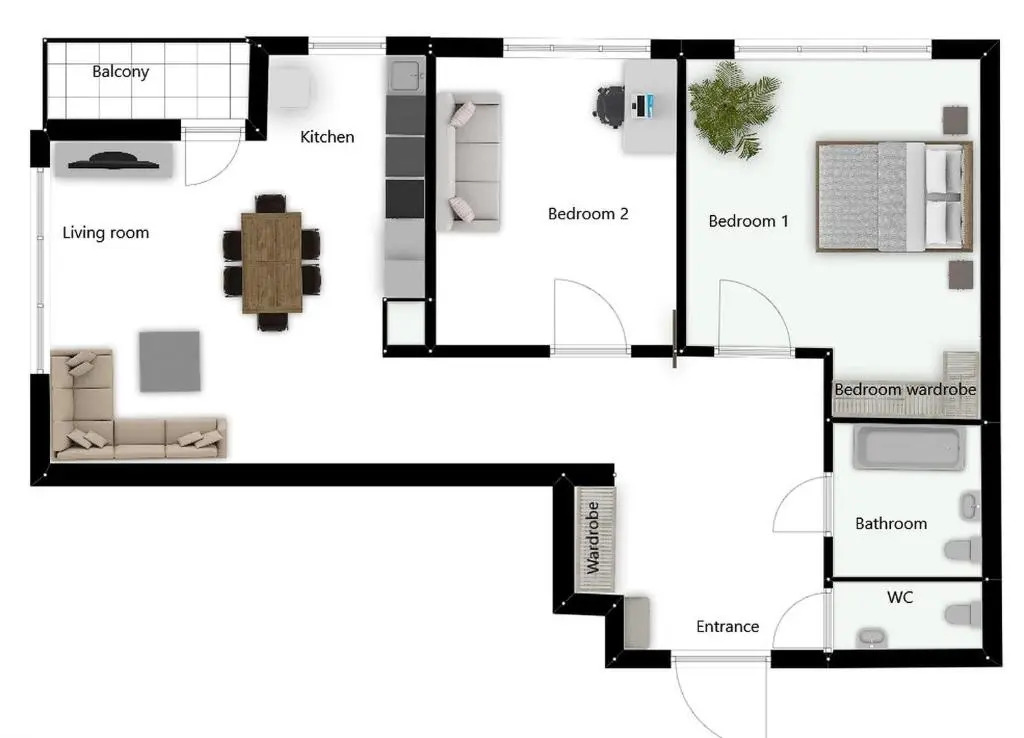 Cozy Home Apartment Kaivas, free parking, self check-in