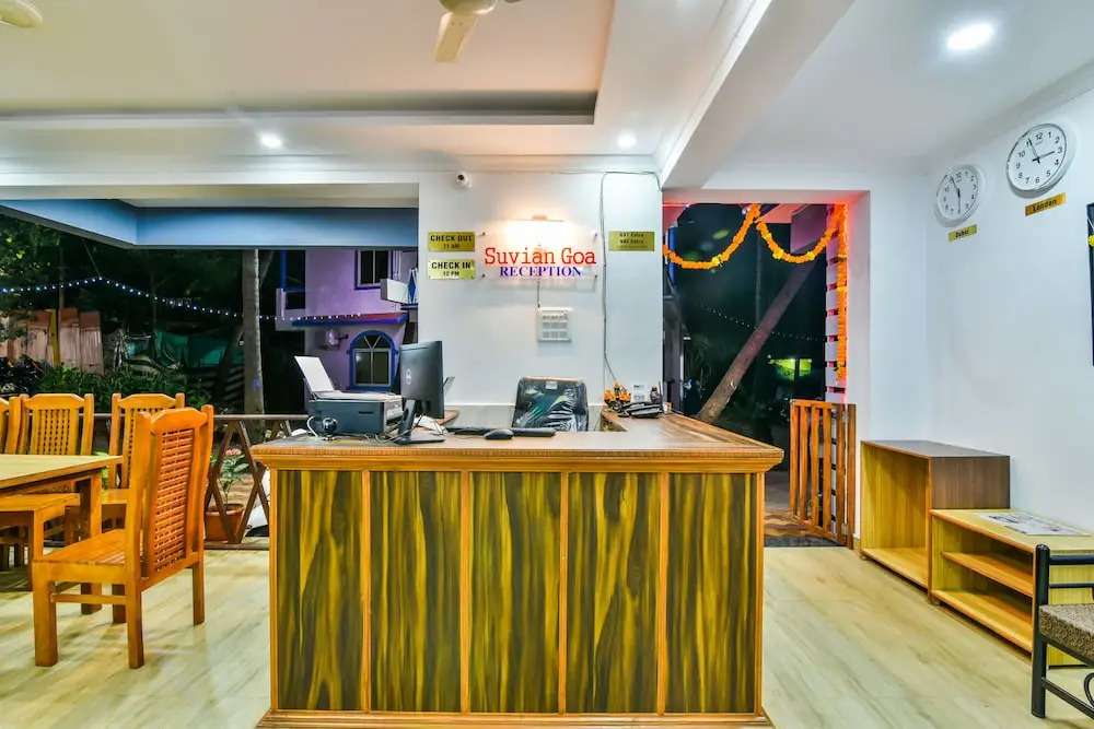 Hotel Suvian on Bagha Beach Goa