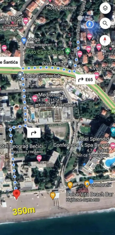 Becici Studio Apartment