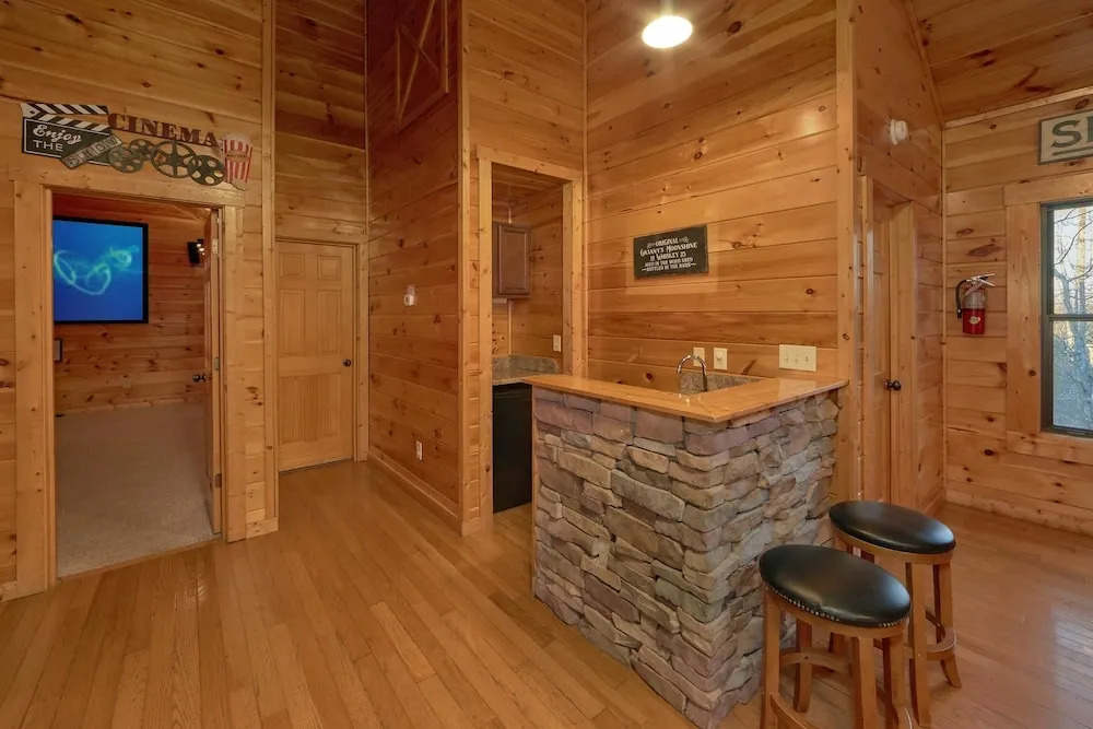 Theater Hot Tub Game Room