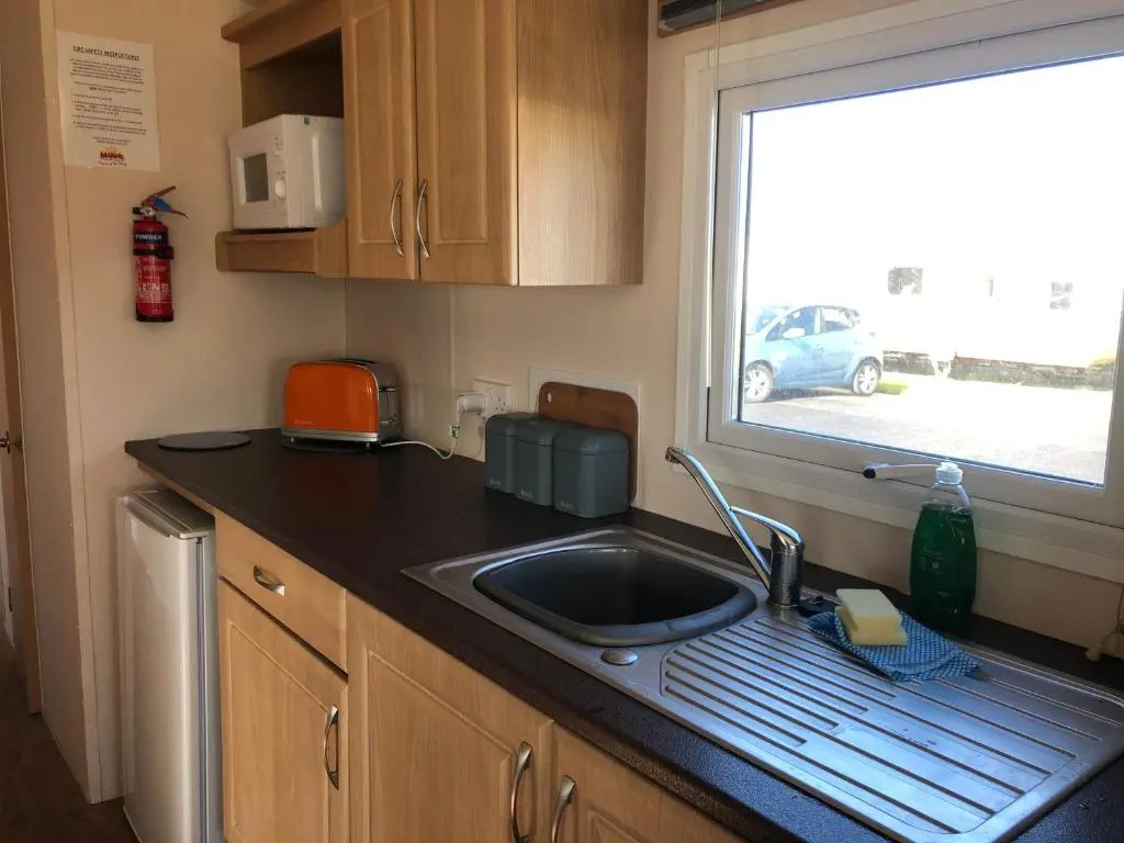 10 berth caravan on marine park in Rhyl